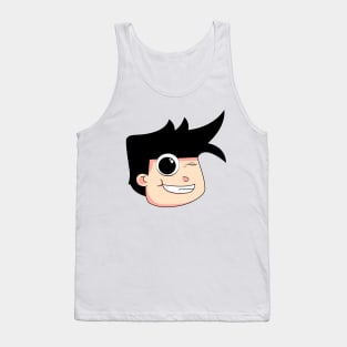 Cartoon Face Tank Top